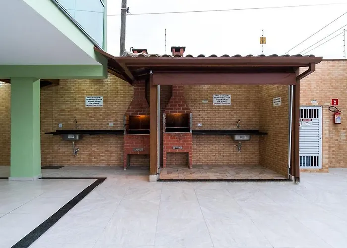 com ar condicionado e Wi-fi, frente mar - 02 dormitórios - Edifício Luz do Sol